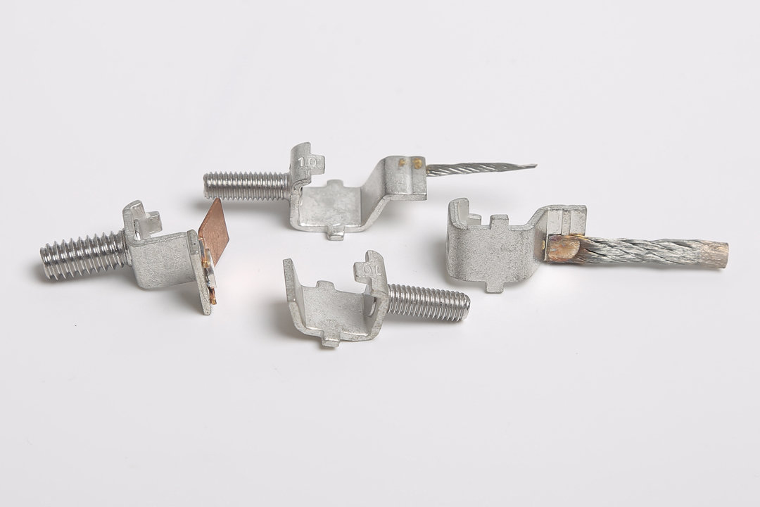 Resistance welding and riveting components
